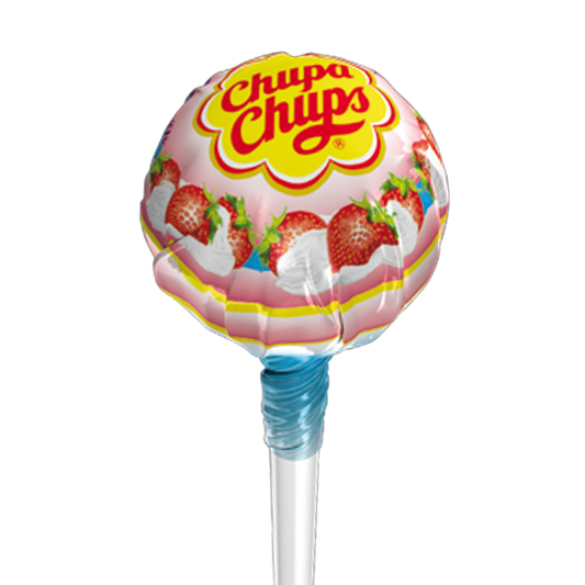 Chupa Chups Lolli Erdbeer-Sahne-Geschmack