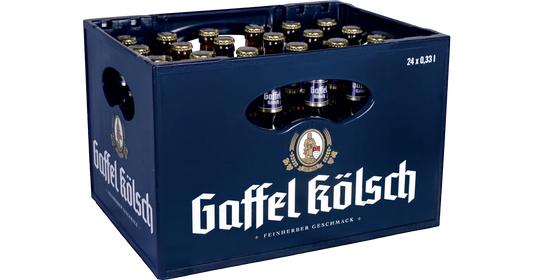 Gaffel Kölsch 20x0,5 Liter, 4,8% Vol. Mehrweg inkl. 3,10 € Pfand