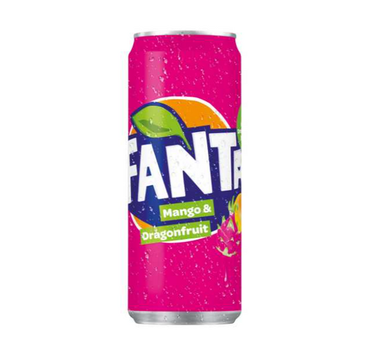 Fanta Mango & Dragonfruit 330ml Einweg Dose